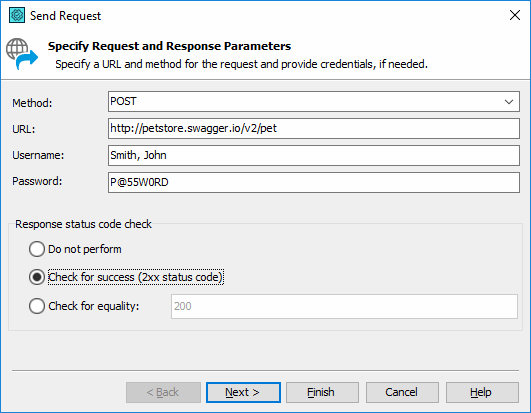 Request and Response Parameters