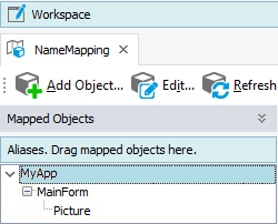 Objects in Name Mapping