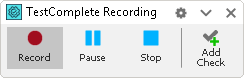 Recording Toolbar