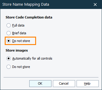 Enhancing TestComplete performance: Removing Code Completion information from the Name Mapping repository