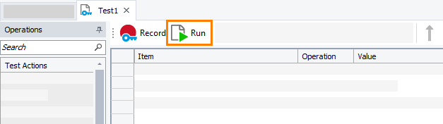 Getting Started With TestComplete (iOS): Running the test