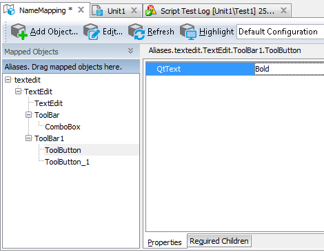 Sample Name Mapping for a Qt application Sample Name Mapping for a Qt application