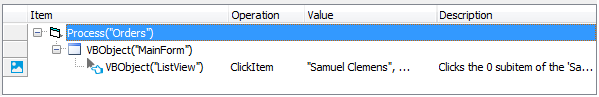 A keyword test operation on a Visual Basic object that is not in Name Mapping A keyword test operation on a Visual Basic object that is not in Name Mapping