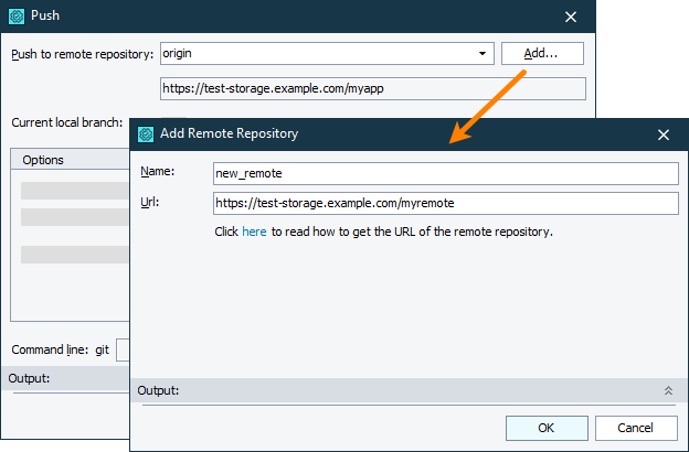 Adding remote Git repositories Adding remote Git repositories