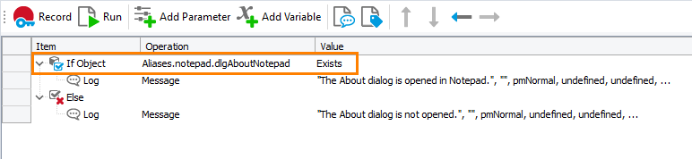 Checking if the object exists Checking if the object exists