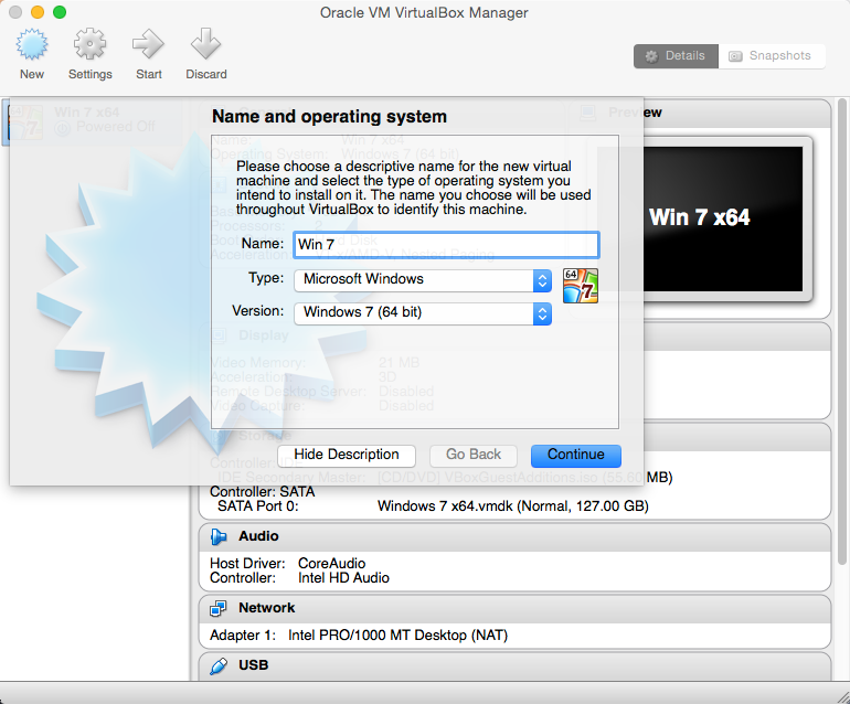 Creating a new Windows virtual machine Creating a new Windows virtual machine