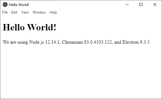 Testing Electron applications tutorial: Launch the application Testing Electron applications tutorial: Launch the application