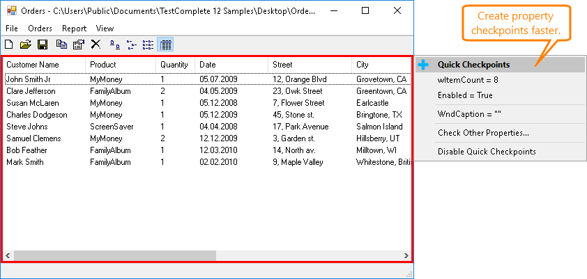 Quick Checkpoints Quick Checkpoins