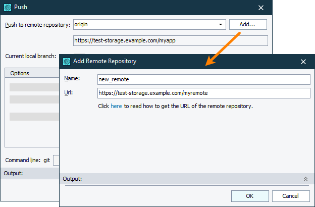 Adding remote Git repositories Adding remote Git repositories