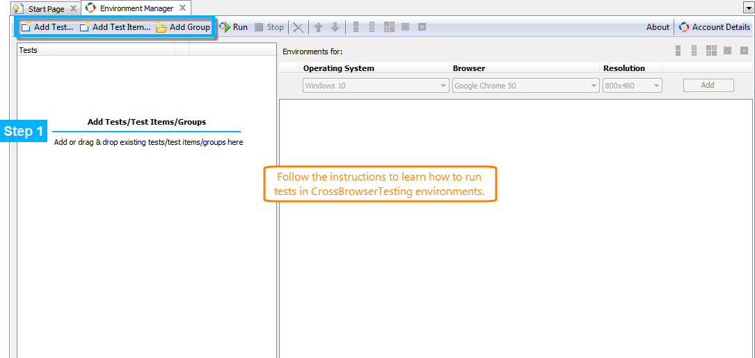 What's New in TestComplete: Viewing step-by-step instructions in the Environment Manager What's New in TestComplete: Viewing step-by-step instructions in the Environment Manager