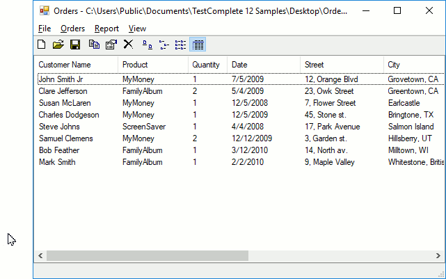 Quick Checkpoints: Moving to the Quick Checkpoints icon Quick Checkpoints: Move to the Quick Checkpoints icon