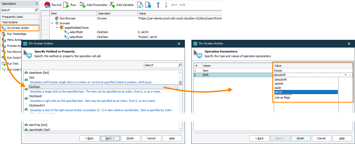 Selecting multiple items of a list box Selecting multiple items of a list box