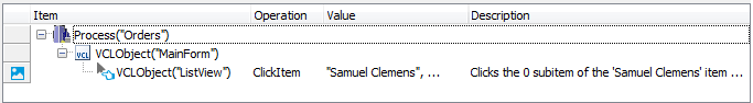 A keyword test operation over a C++Builder object that is not in Name Mapping A keyword test operation over a C++Builder object that is not in Name Mapping