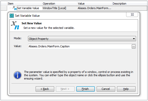 Saving a C++Builder object’s native property value to a test variable Saving a C++Builder object’s native property value to a test variable