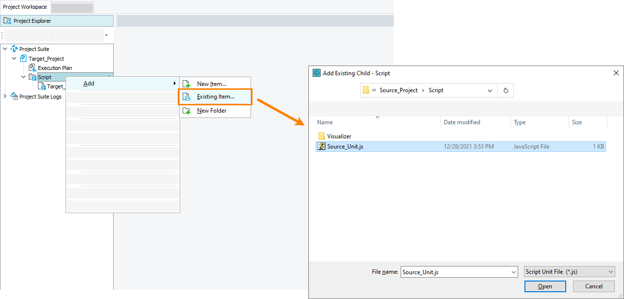 Adding units from another project Adding units from another project