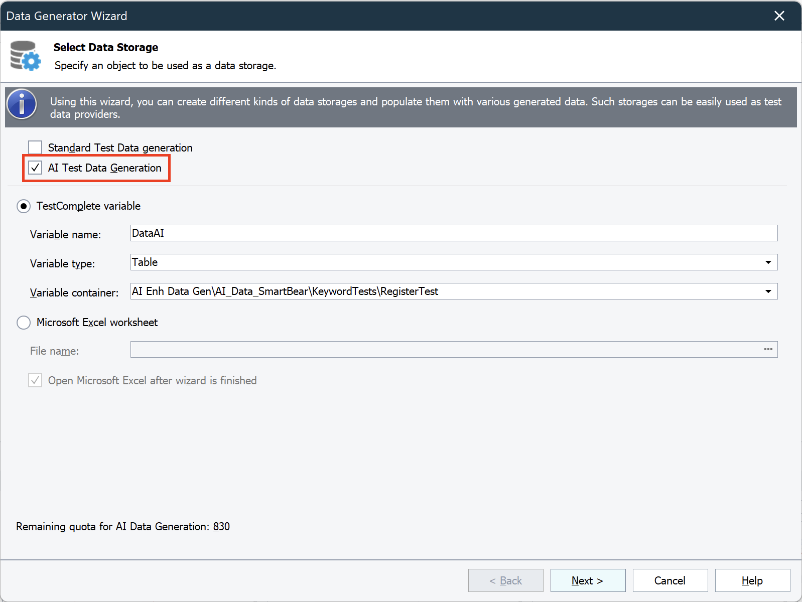 AI Test Data Generator AI Test Data Generator