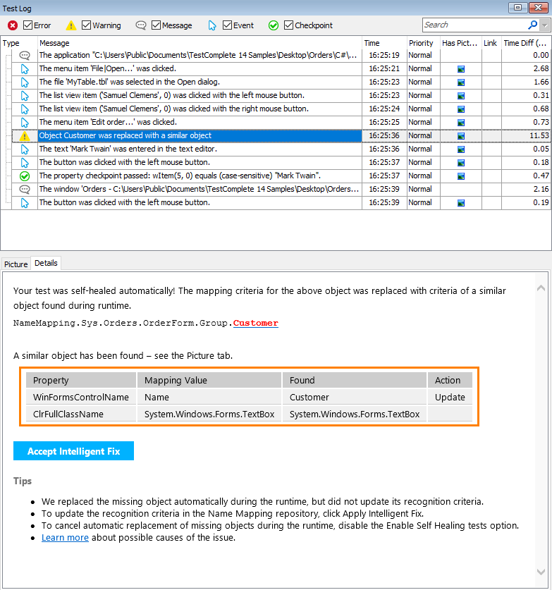 Suggested fixes for recognition criteria Suggested fixes for the recognition criteria