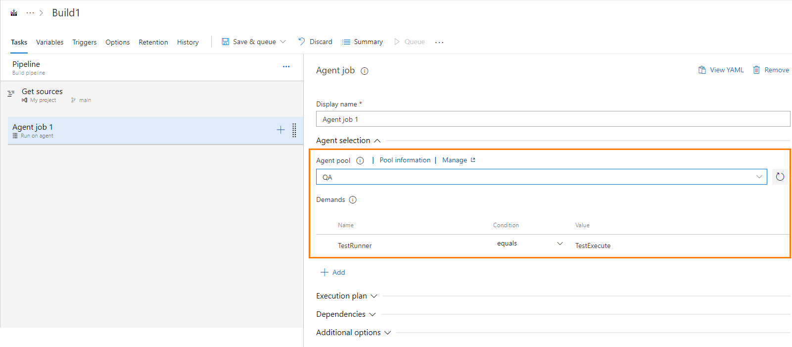 TestComplete integration with Azure DevOps: Specifying agents where TestComplete tests will run TestComplete integration with Azure DevOps: Specofying agents where TestComplete tests will run