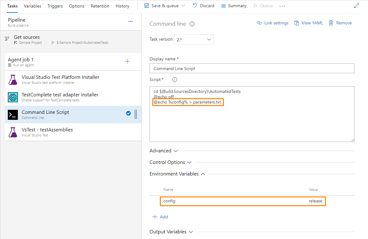 Saving an environment variable to a file Saving an environment variable to a file