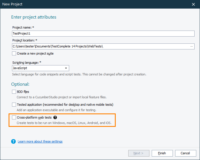 New recording mode What's New in TestComplete 14.40: New recording mode
