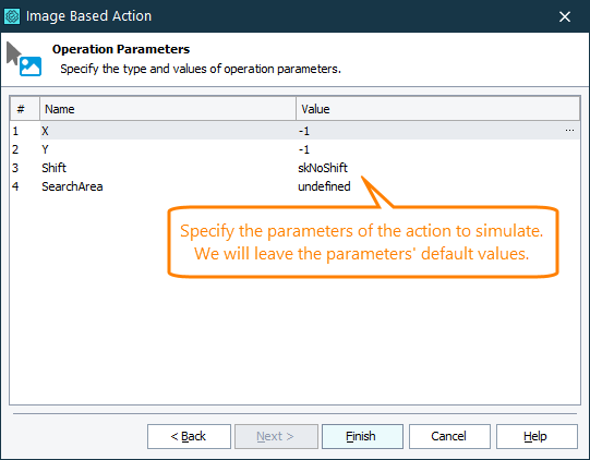 Image-Based Testing Tutorial: Selecting Additional Parameters Image-Based Testing Tutorial: Selecting additional parameters