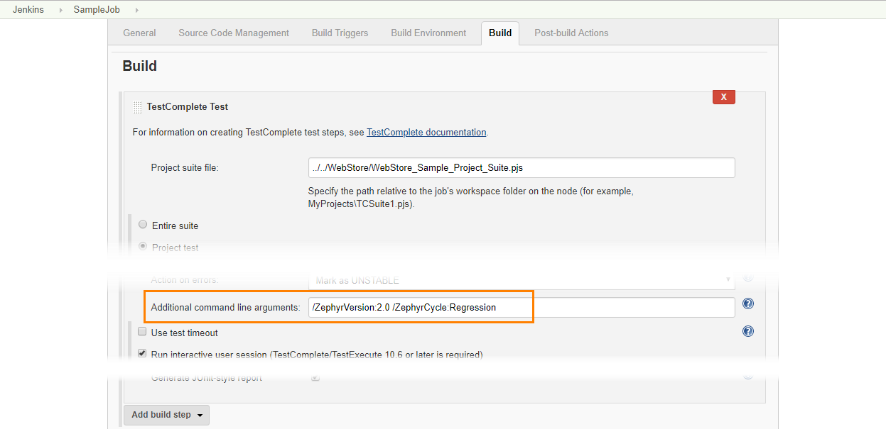 Setting the target Jira project release and test cycle in Jenkins (freestyle job) Setting the target Jira project release and test cycle in Jenkins (freestyle job)