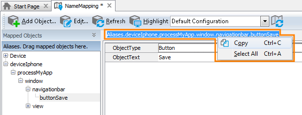 iOS testing: Copying an alias to the clipboard iOS testing: Copying an alias to the clipboard