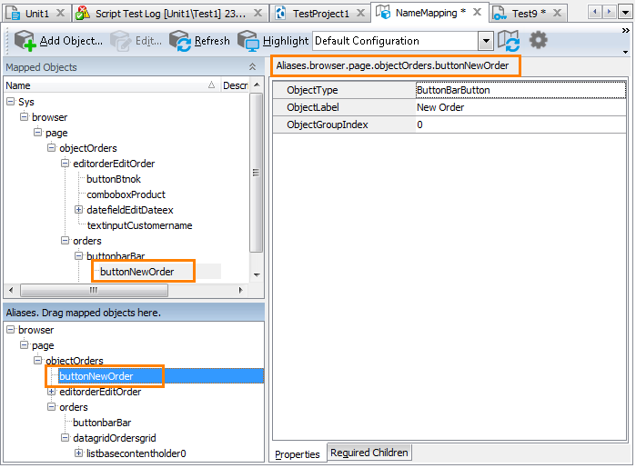 Sample Name Mapping for a Flex application Sample Name Mapping for a Flex application