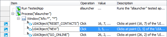 A keyword test operation over an out-of-browser Silverlight object that is not in Name Mapping Keyword test operation on an out-of-browser Silverlight object that is not in Name Mapping