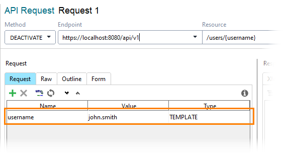 Managing TestEngine users: Select request to remove user