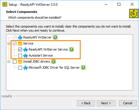 Service virtualization: Installing VirtServer as a windows Service