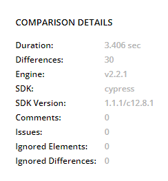 VisualTest Comparison Details