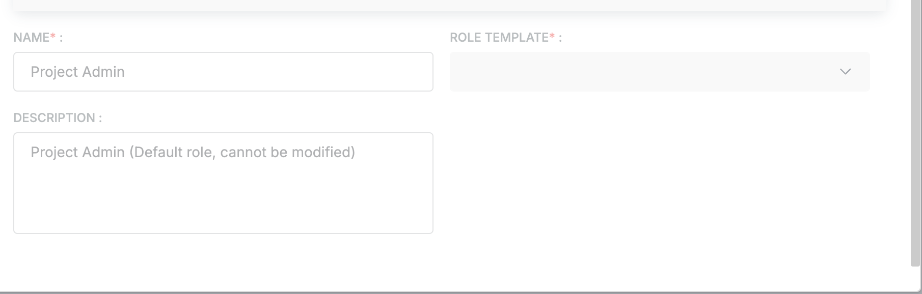 Project Admin