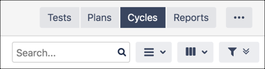 The 'Cycles' view screen